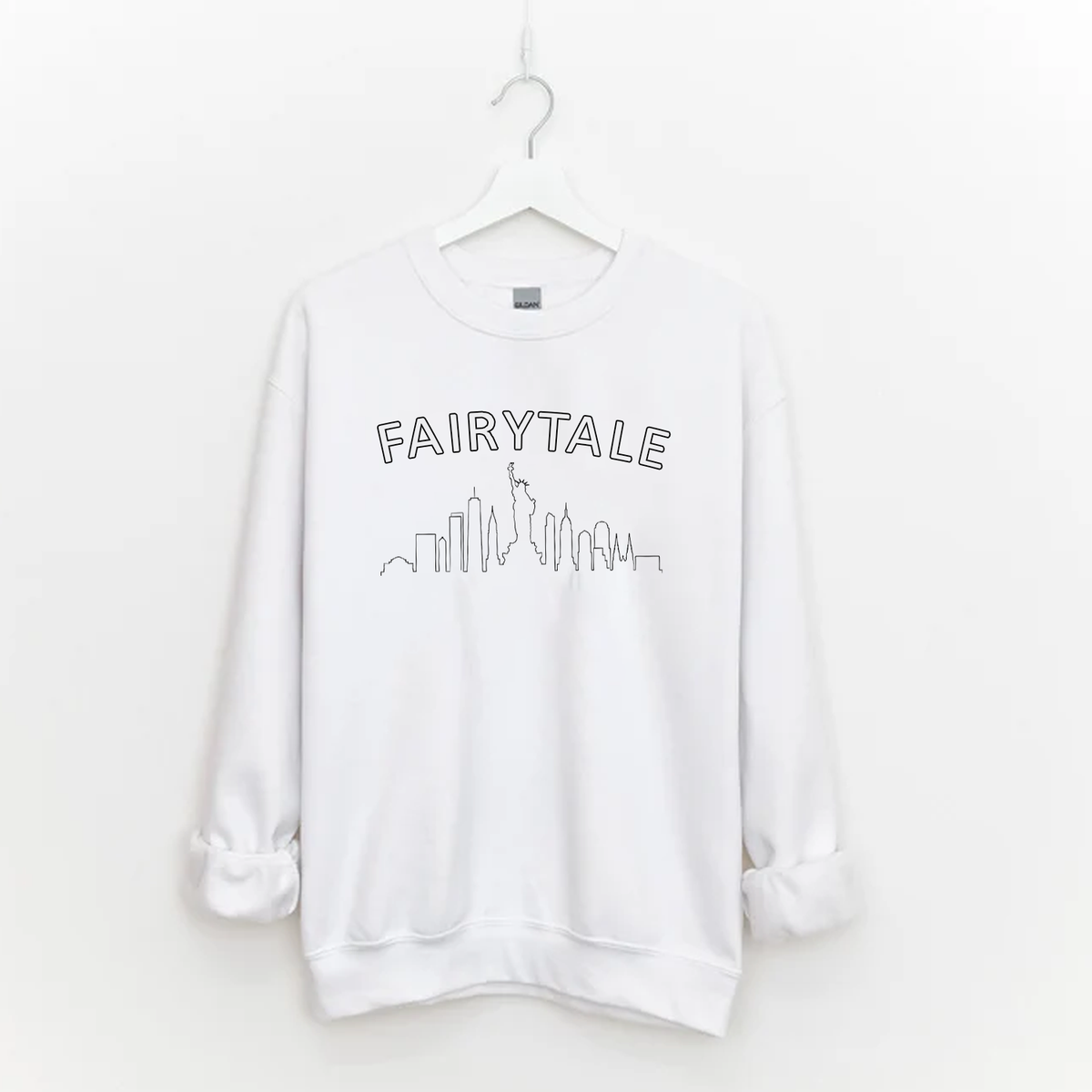 Fairytale New York Syline Christmas Jumper Sweater