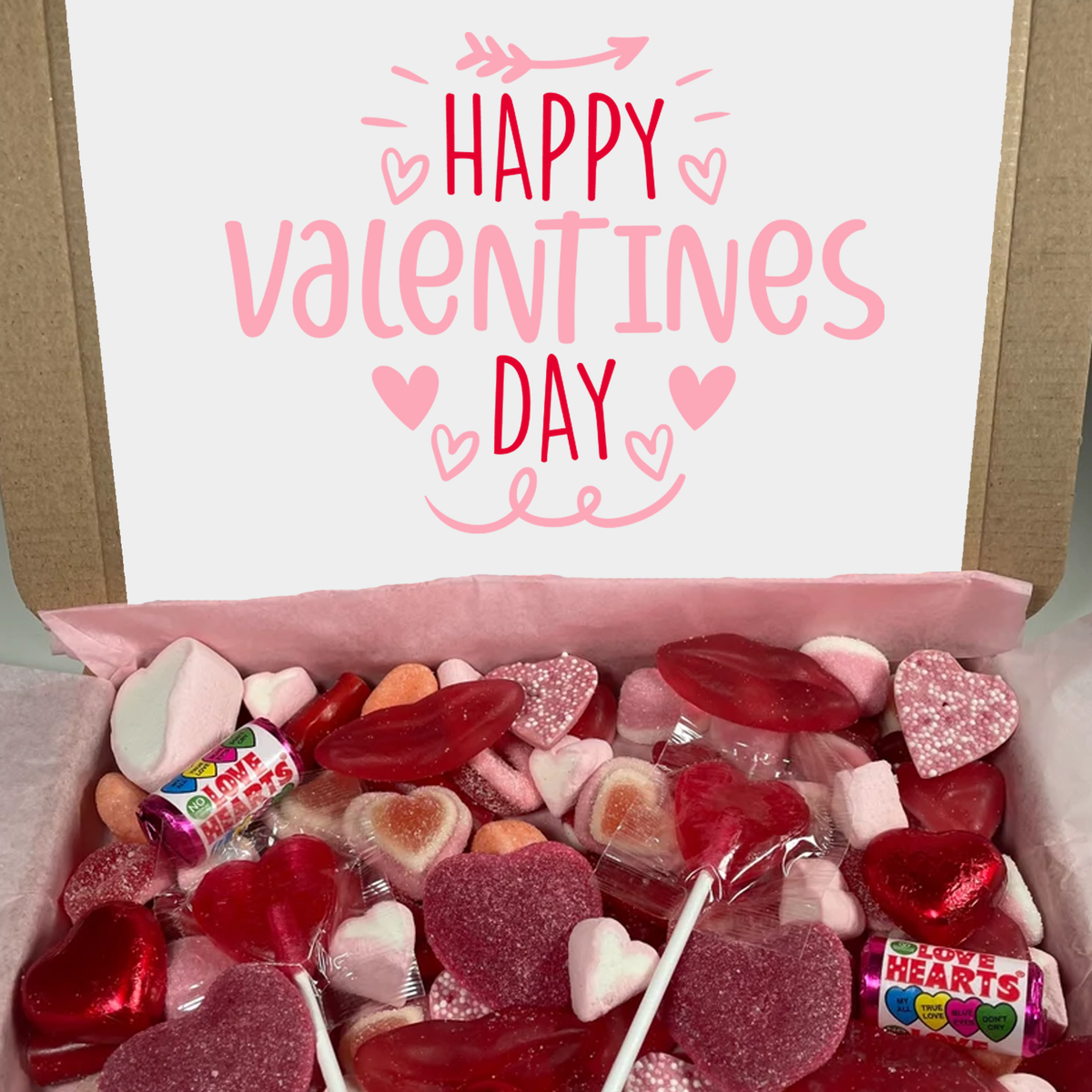 Happy Valentine&#39;s Day Sweet Box Gift