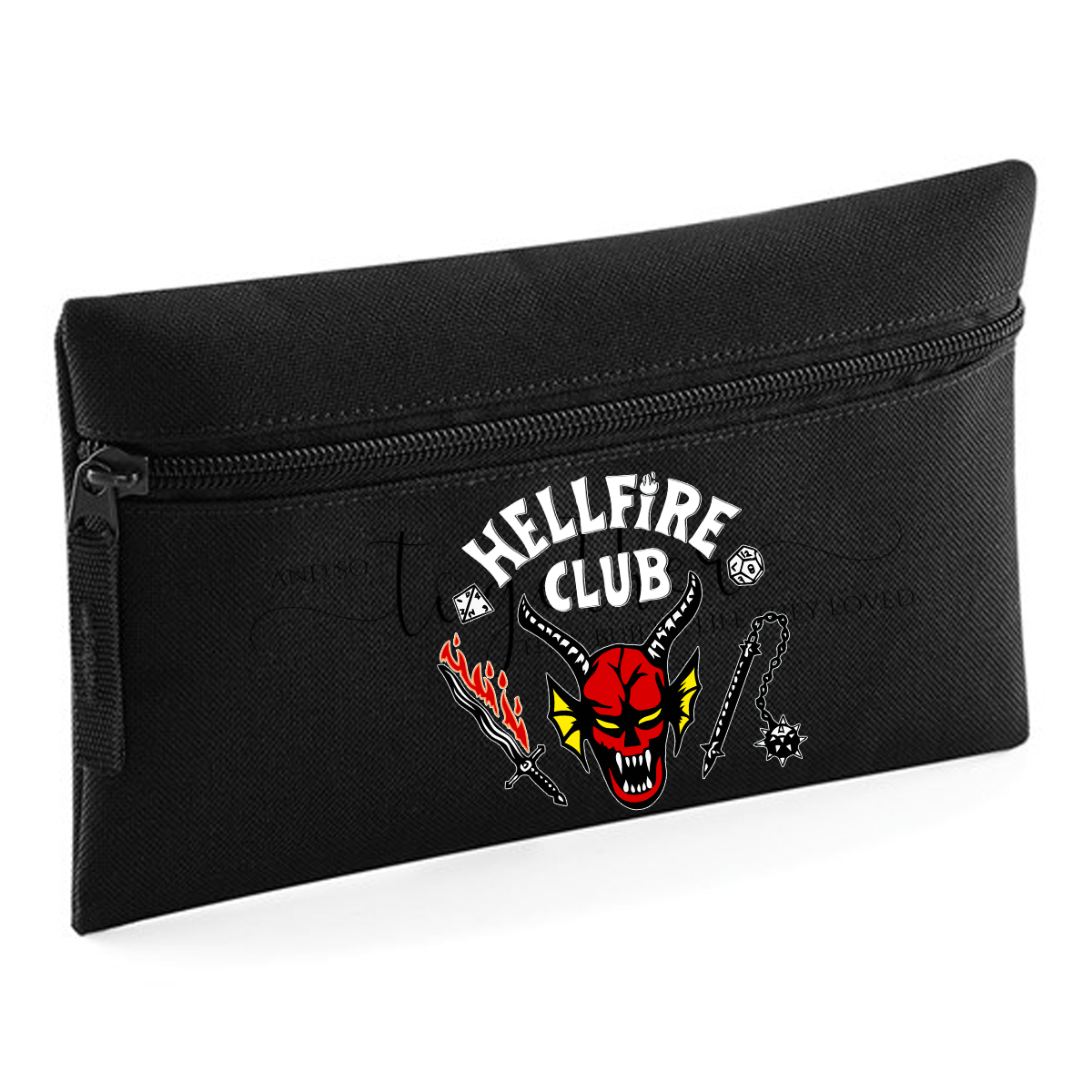 Hellfire Club Black Pencil Case