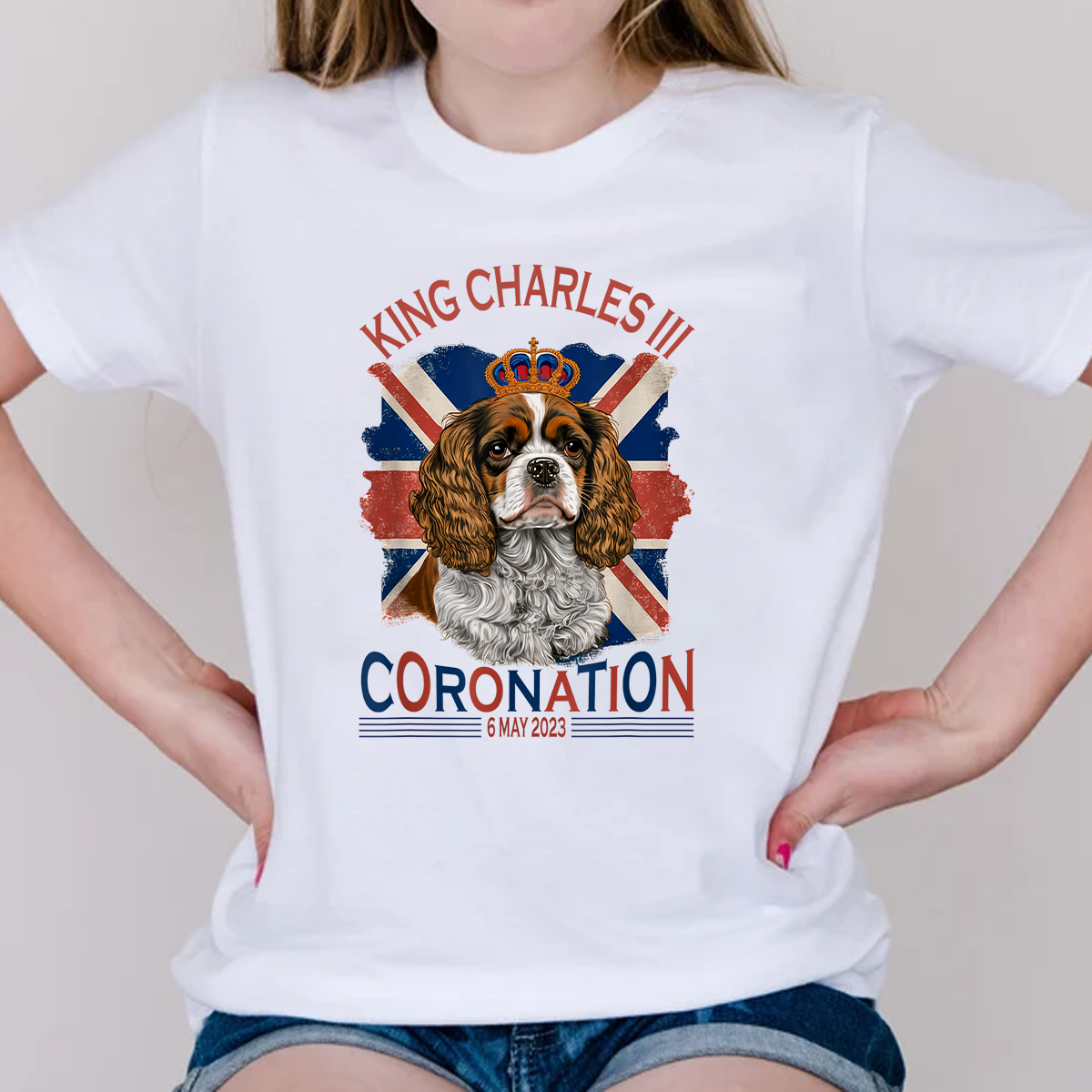 King Charles III Coronation Day T-Shirt - Kids & Adults