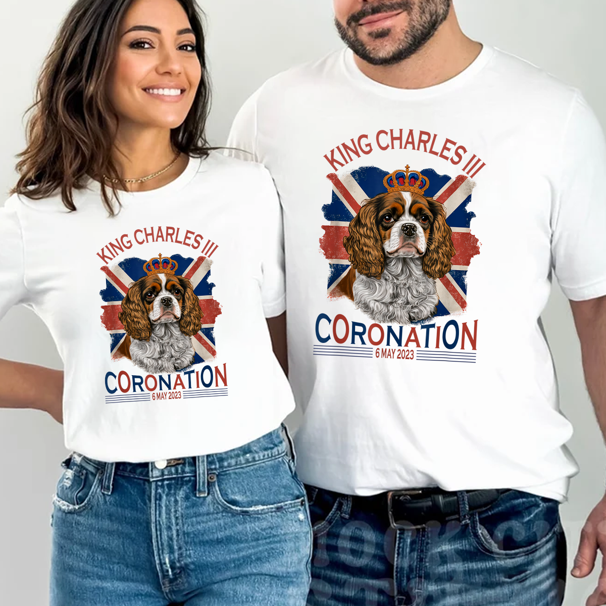 King Charles III Coronation Day T-Shirt - Kids &amp; Adults