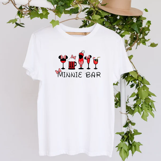 Minnie Bar Drinks T-Shirt
