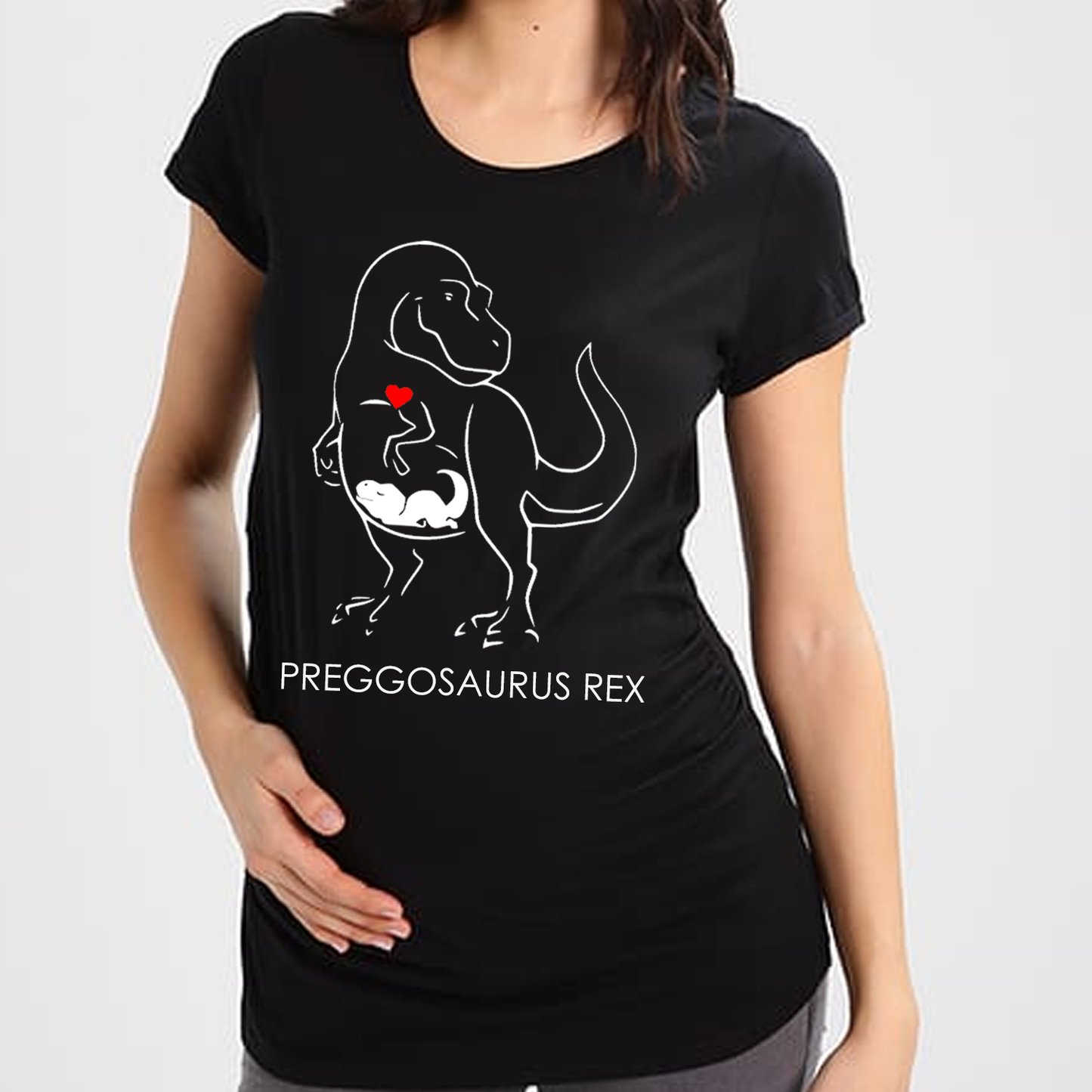 Preggosaurus Rex - Maternity t-shirt