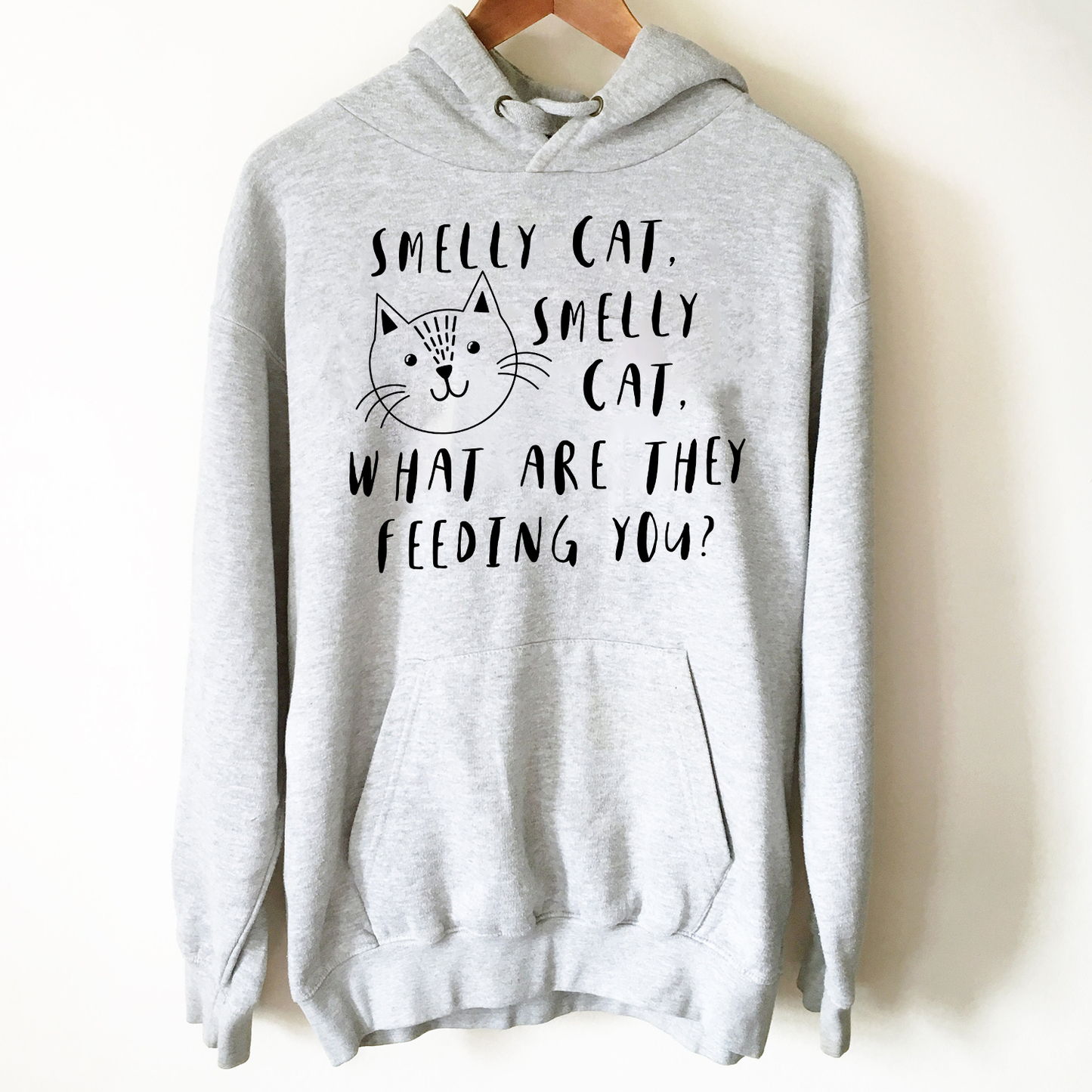 Smelly Cat Smelly Cat Grey Hoodie