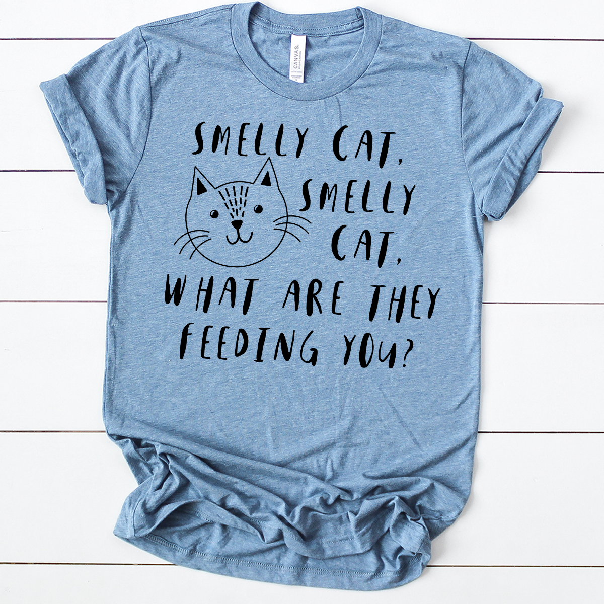 Smelly Cat Smelly Cat Blue t-shirt