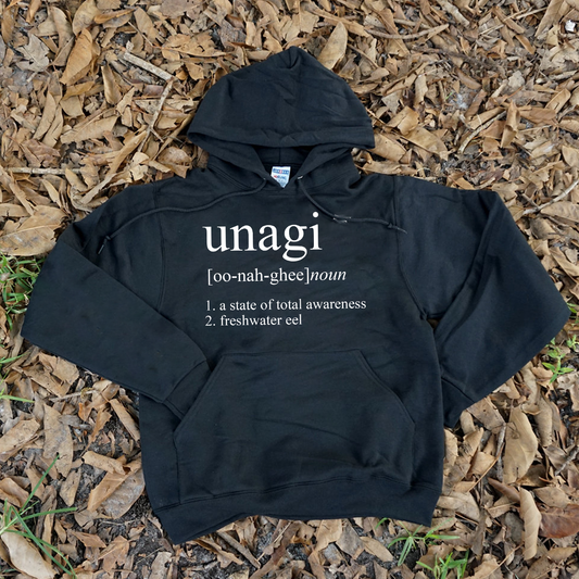 UNAGI -State of total awareness Black Hoodie